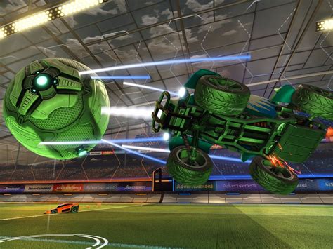  Rocket League: Een Over-The-Top Voetbalspektakel Met Rocketpowered Auto’s