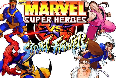  X-Men vs Street Fighter: Een explosieve mix van Marvel-helden en Street Fighter-karakters!